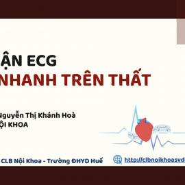 TIẾP CẬN ECG NHỊP NHANH TRÊN THẤT