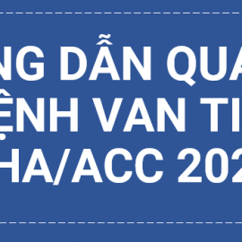 HƯỚNG DẪN QUẢN LÝ BỆNH VAN TIM – AHA/ACC 2020 (BẢN DỊCH)