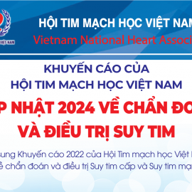 CẬP NHẬT 2024 VỀ CHẨN ĐOÁN VÀ ĐIỀU TRỊ SUY TIM – VNHA 2024 (BỔ SUNG VNHA 2022)