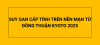 SUY GAN CẤP TÍNH TRÊN NỀN MẠN TỪ ĐỒNG THUẬN KYOTO 2025
