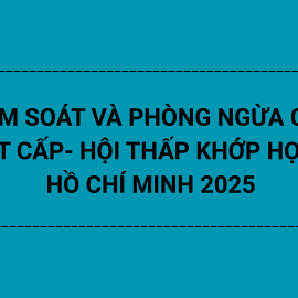 KIỂM SOÁT VÀ PHÒNG NGỪA CƠN GOUT CẤP