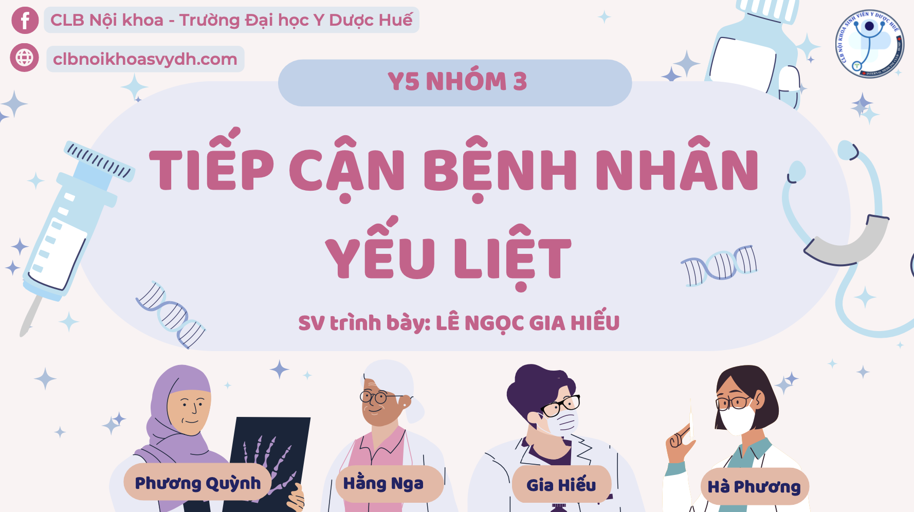 TIẾP CẬN BỆNH NHÂN YẾU LIỆT