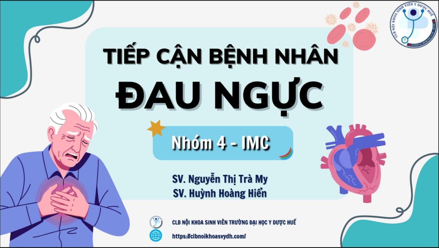 TIẾP CẬN BỆNH NHÂN ĐAU NGỰC